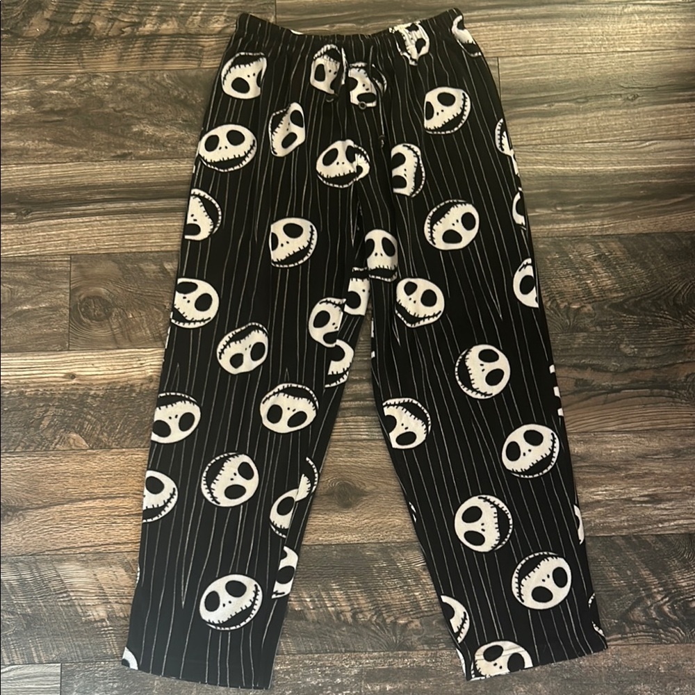 Disney Tim Burton Nightmare Before Christmas Pajama Pants Size Large